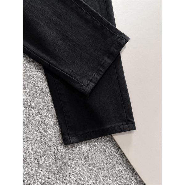 質感重視 上質素材 タイト LOUIS VUITTON ルイヴィトン コピー ブラック デニム