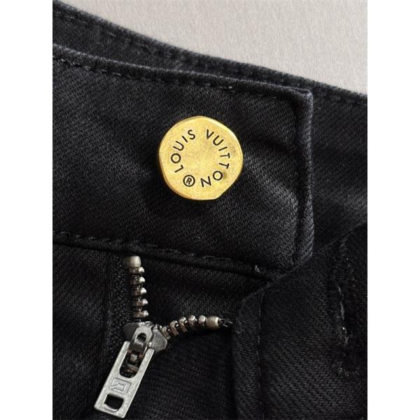 おすすめ 新登場 スマート ブラック ジーンズ LOUIS VUITTON ルイヴィトン コピー