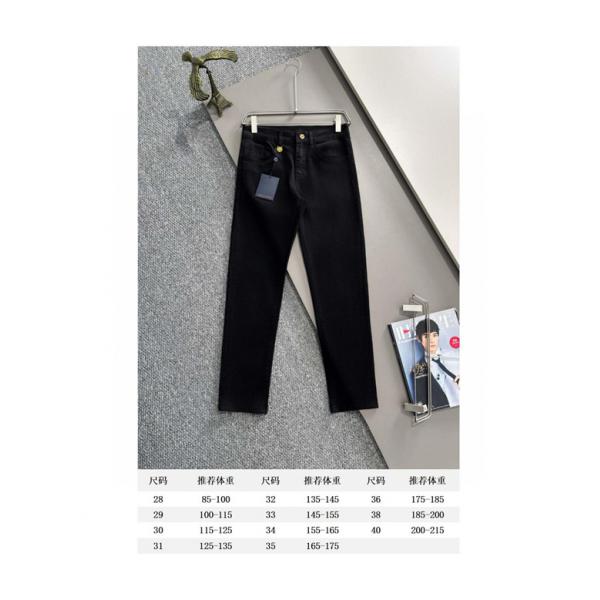 LOUIS VUITTON ルイヴィトン コピー 大人仕様 モード系 クール ブラック スリムパンツ