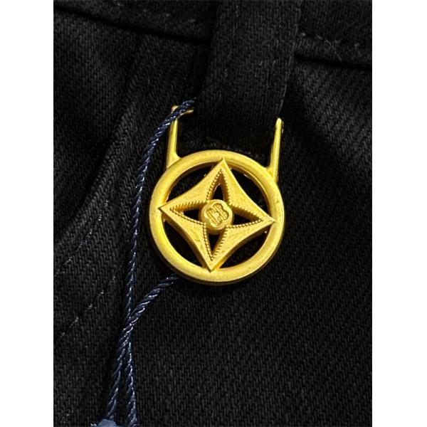 LOUIS VUITTON ルイヴィトン コピー 大人仕様 モード系 クール ブラック スリムパンツ