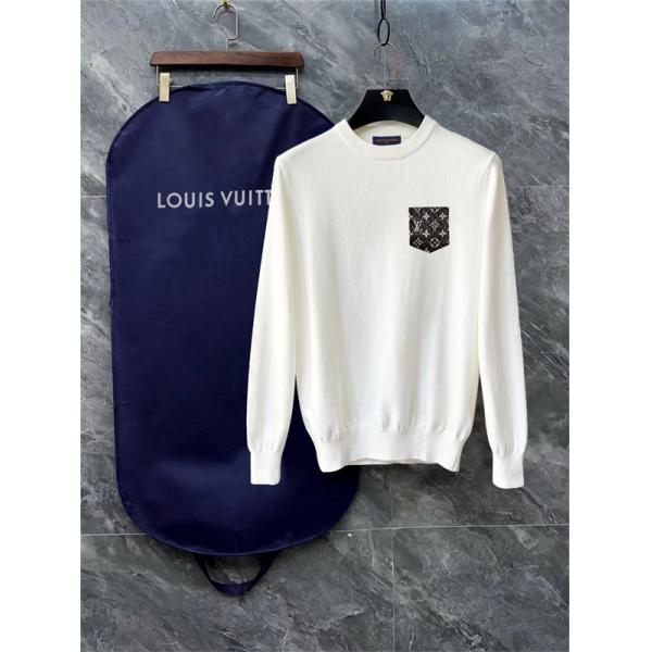 売切注意 2026新作 ポケットアクセント ニット LOUIS VUITTON ルイヴィトン コピー