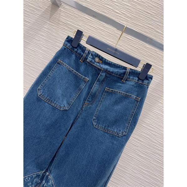 注目急上昇 2026新作 切替ライン  デニムパンツ LOUIS VUITTON ルイヴィトン コピー