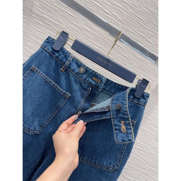 注目急上昇 2026新作 切替ライン  デニムパンツ LOUIS VUITTON ルイヴィトン コピー