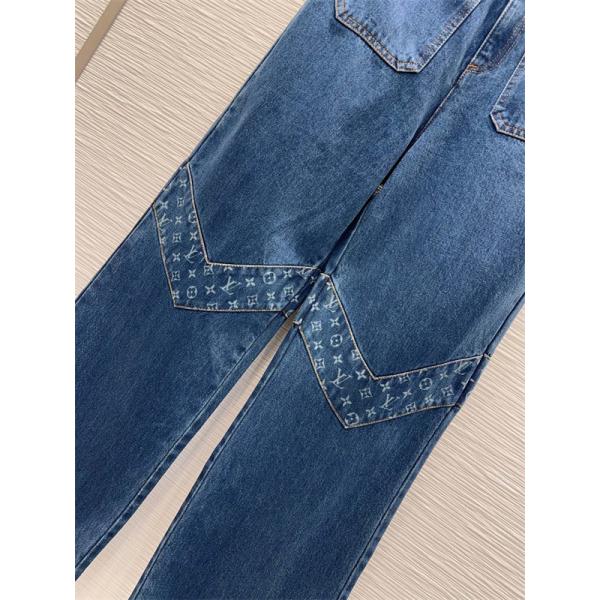 注目急上昇 2026新作 切替ライン  デニムパンツ LOUIS VUITTON ルイヴィトン コピー