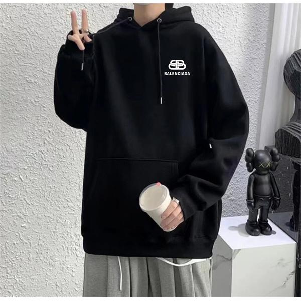 ユニセックス 裏起毛 厚手仕立て 2026新作 BALENCIAGA バレンシアガ コピー パーカー