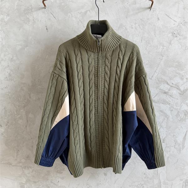 2026新作 話題沸騰 高品質 ケーブル編み BALENCIAGA バレンシアガ コピー ニット