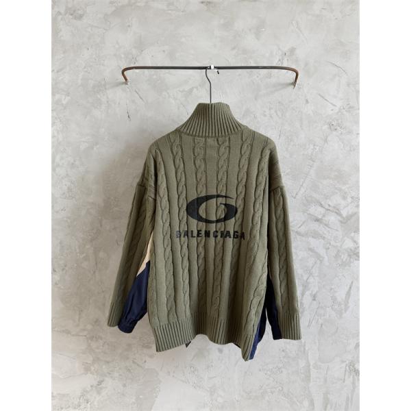 2026新作 話題沸騰 高品質 ケーブル編み BALENCIAGA バレンシアガ コピー ニット