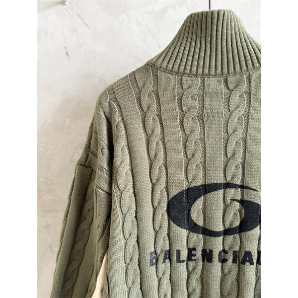 2026新作 話題沸騰 高品質 ケーブル編み BALENCIAGA バレンシアガ コピー ニット