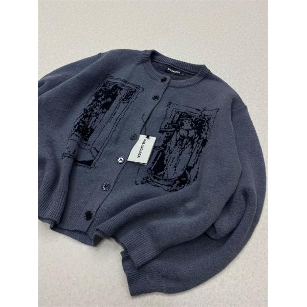 人気急上昇 モード BALENCIAGA バレンシアガ コピー 2026新作 上質 カーディガン