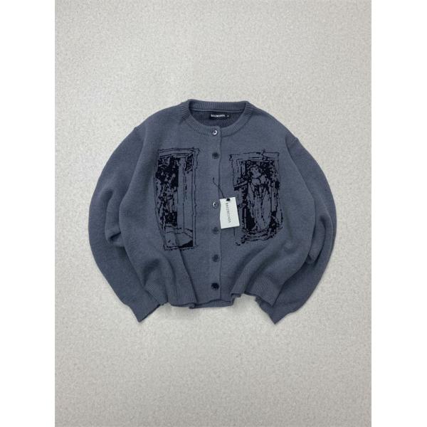 人気急上昇 モード BALENCIAGA バレンシアガ コピー 2026新作 上質 カーディガン