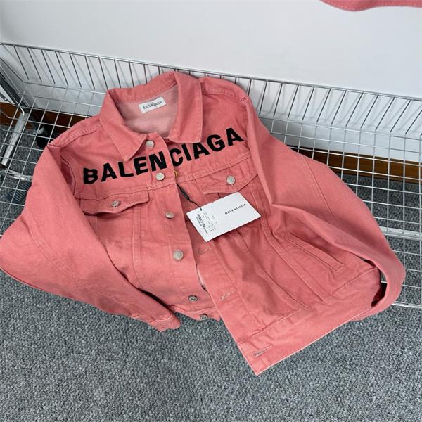 SNS映え  2026新作 高品質 柔らか デニムジャケット BALENCIAGA バレンシアガ コピー