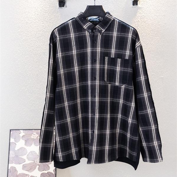 人気定番  上質コットン 軽快フィット シャツ BALENCIAGA バレンシアガ スーパーコピー