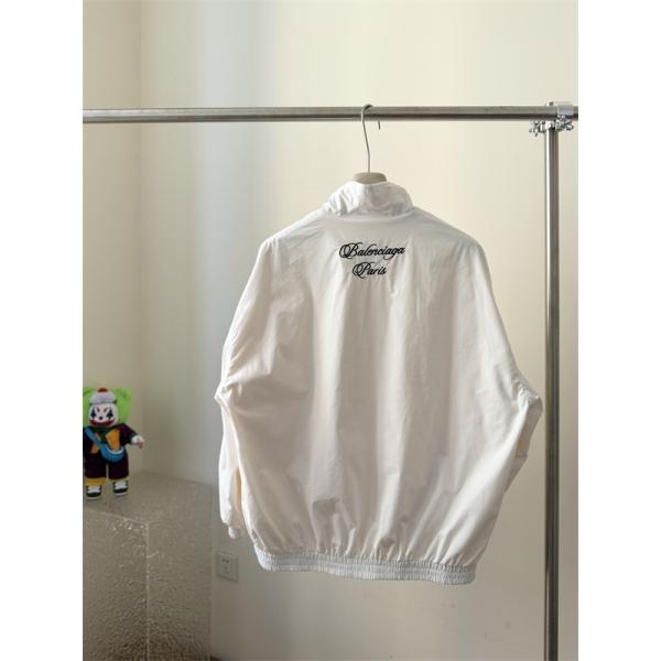 万能 2026新作 上品素材 トレンド白 ジャケット BALENCIAGA バレンシアガ コピー