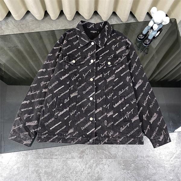 話題 高完成度 モード感 存在感 BALENCIAGA バレンシアガ コピー デニムジャケット