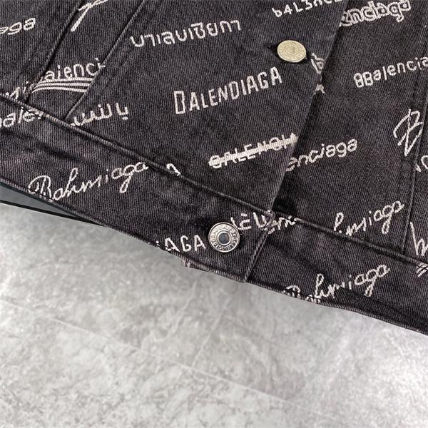 話題 高完成度 モード感 存在感 BALENCIAGA バレンシアガ コピー デニムジャケット
