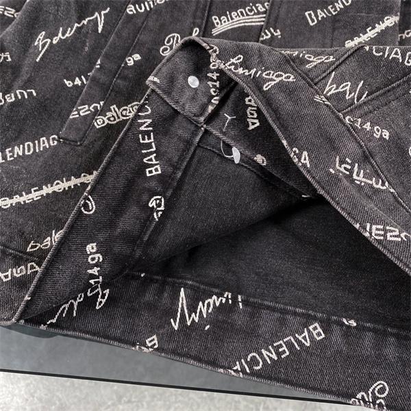 話題 高完成度 モード感 存在感 BALENCIAGA バレンシアガ コピー デニムジャケット