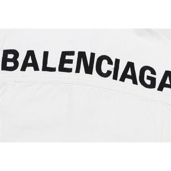 注目 2026新作 BALENCIAGA バレンシアガ コピー 高耐久 ユーズド加工 デニムジャケット