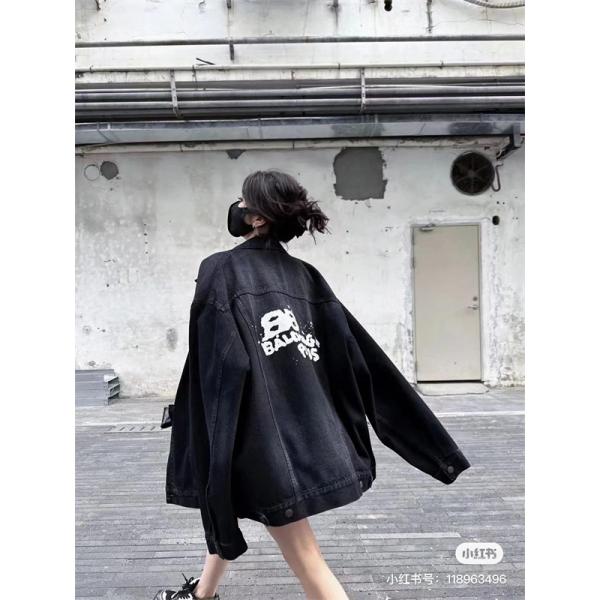 インパクト 2026新作 トレンド感  BALENCIAGA バレンシアガ コピー デニムジャケット