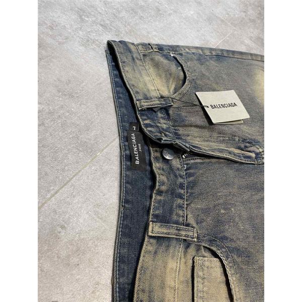 人気 BALENCIAGA バレンシアガ コピー ヴィンテージ推し 新作 高耐久 デニムパンツ