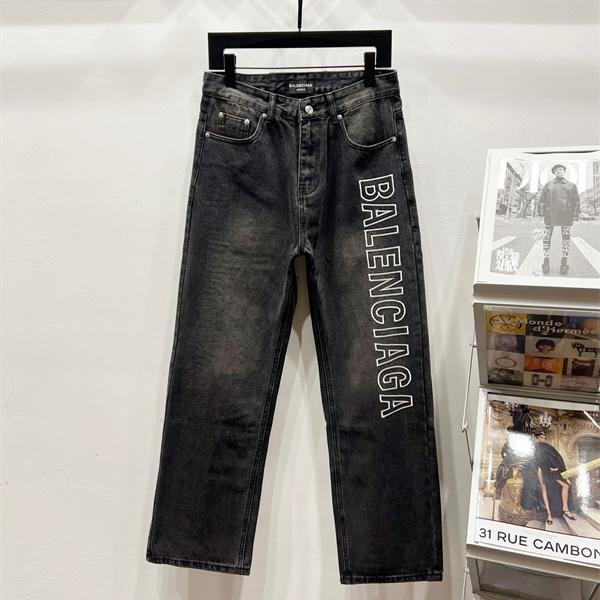 高耐久 ストリート感 王道進化 BALENCIAGA バレンシアガ コピー デニムパンツ