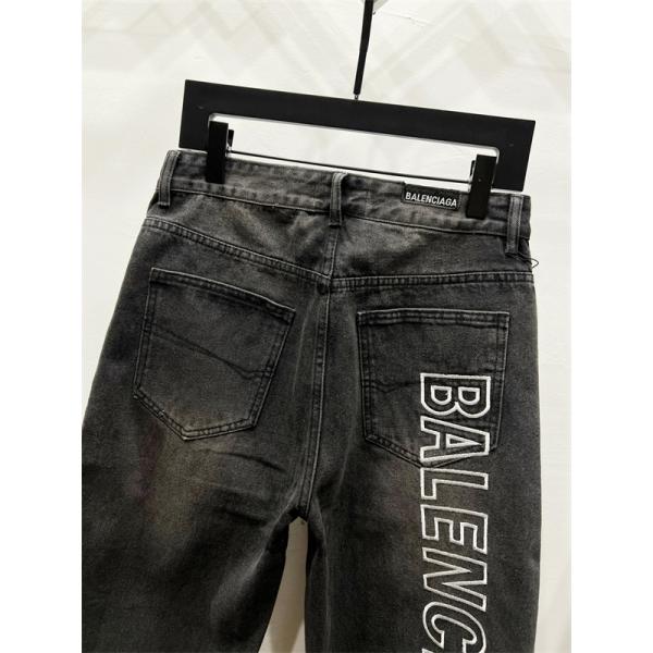 高耐久 ストリート感 王道進化 BALENCIAGA バレンシアガ コピー デニムパンツ