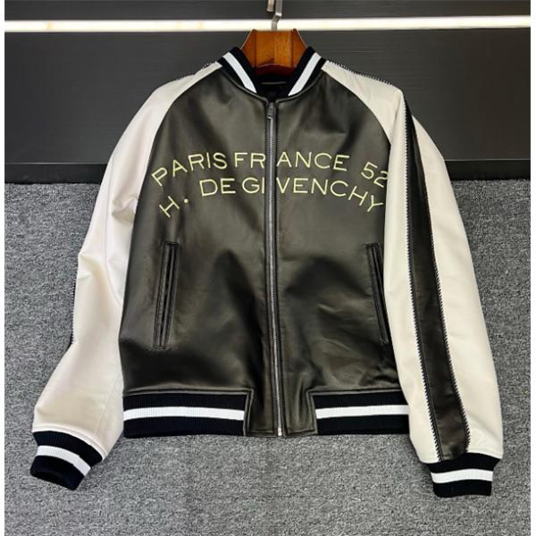 カッコイイ2026新作☆ジバンシー ジャケットコピーGIVENCHYレザー人気メンズブルゾン