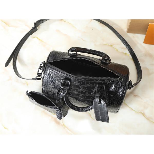 インパクト LOUIS VUITTON ルイヴィトン コピー 2026新作 高完成度 クロコ調 ボストンバッグ  