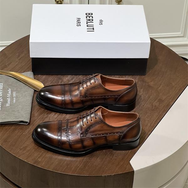 Berluti ベルルッティ コピー 2026新作 上質素材 エレガント ビジネス シューズ