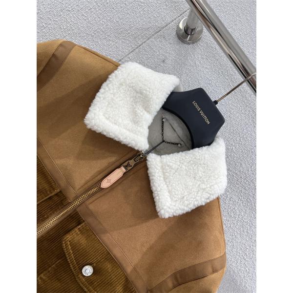 人気2026♥ルイヴィトンジャケットスーパーコピーコーデュロイお洒落快適防寒性抜群