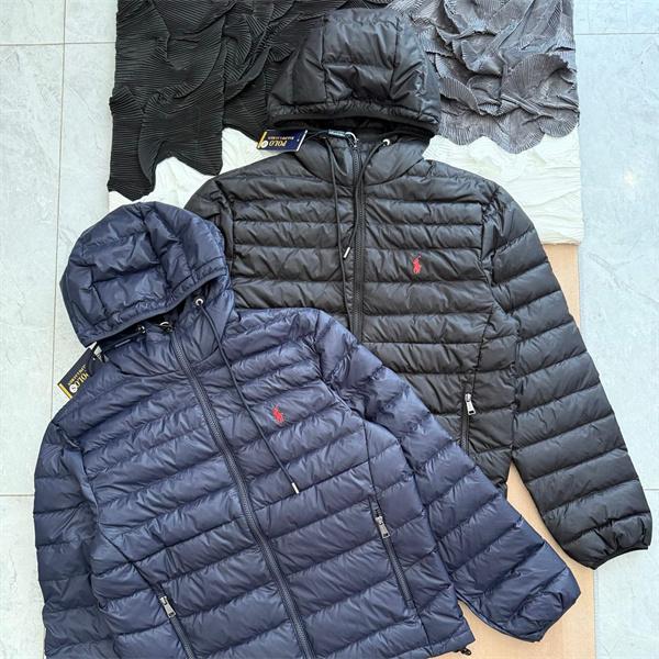 Polo Ralph Lauren  ポロ ラルフローレン コピー 大ヒット  軽量 防寒 トレンド フーデッドダウン
