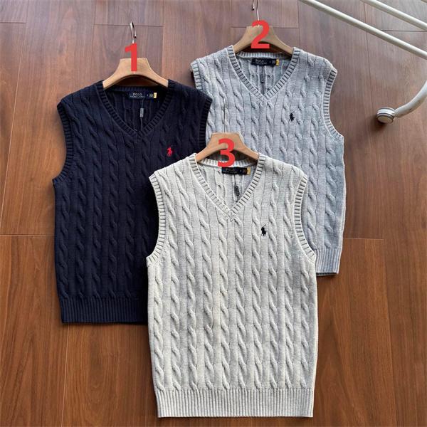 注目度抜群 2026新作 クラシック ニットベスト Polo Ralph Lauren  ポロ ラルフローレン コピー