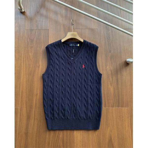 注目度抜群 2026新作 クラシック ニットベスト Polo Ralph Lauren  ポロ ラルフローレン コピー