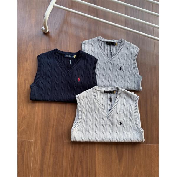 注目度抜群 2026新作 クラシック ニットベスト Polo Ralph Lauren  ポロ ラルフローレン コピー