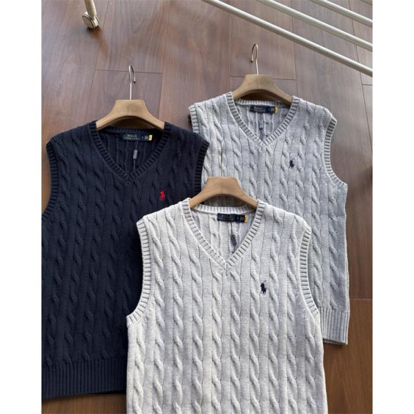 注目度抜群 2026新作 クラシック ニットベスト Polo Ralph Lauren  ポロ ラルフローレン コピー