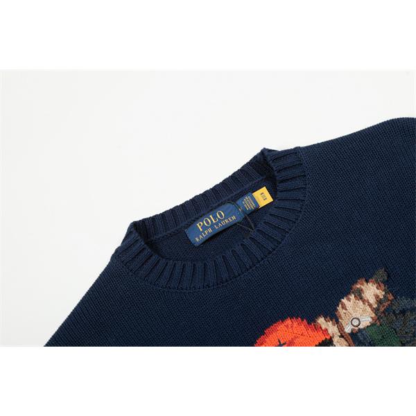 Polo Ralph Lauren  ポロ ラルフローレン コピー 遊び心刺繍 ベアモチーフ 存在感 ニット