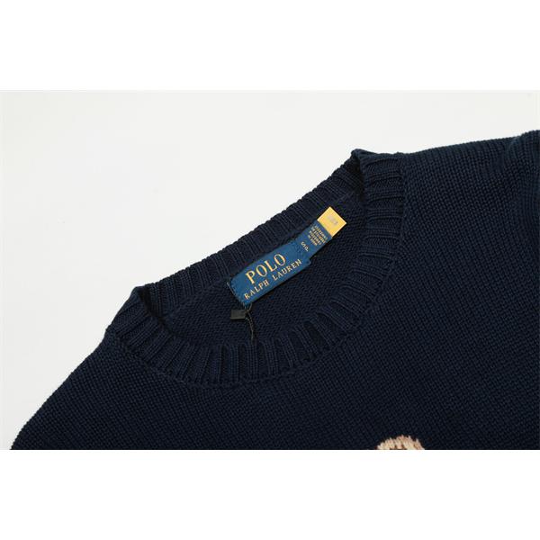 Polo Ralph Lauren  ポロ ラルフローレン コピー アート感漂う 刺繍 大人カジュアル ニット