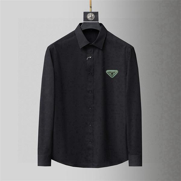 都会的 上質素材 クリーンライン ベーシック シャツ PRADA プラダ コピー