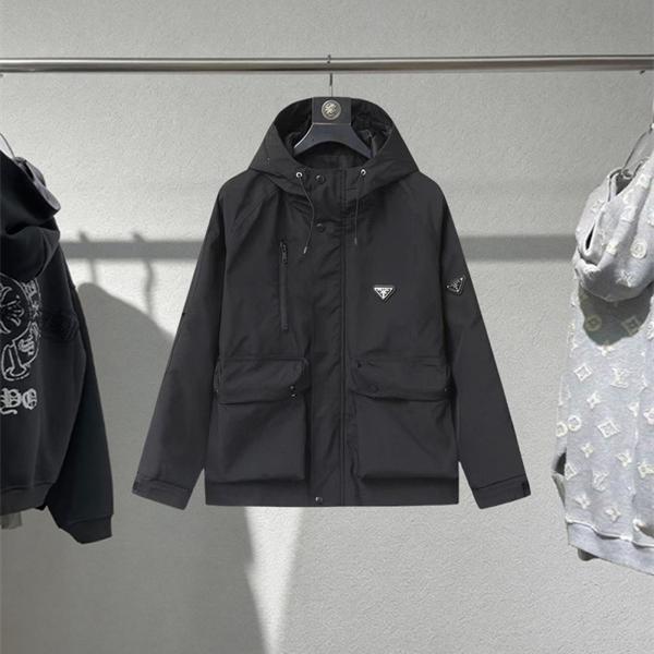 2026新作 機能 スタイリッシュ シルエット ジャケット PRADA プラダ コピー