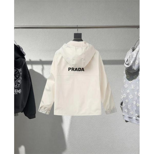 話題注目 洗練都会 機能美 ミニマル PRADA プラダ コピー ジャケット 2026新作