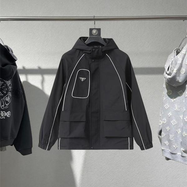  2026新作 都会感際立つ モダン スポーティ ジャケット PRADA プラダ コピー