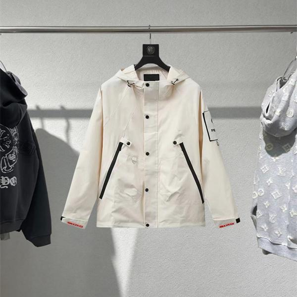 上質配色 洗練シルエット 大人カジュアル ジャケット PRADA プラダ コピー