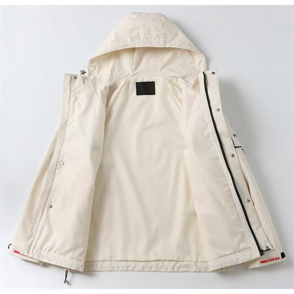 上質配色 洗練シルエット 大人カジュアル ジャケット PRADA プラダ コピー