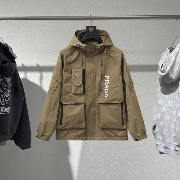 PRADA プラダ コピー 即完注意 人気モデル 洗練 ジャケット 2026新作コーデ