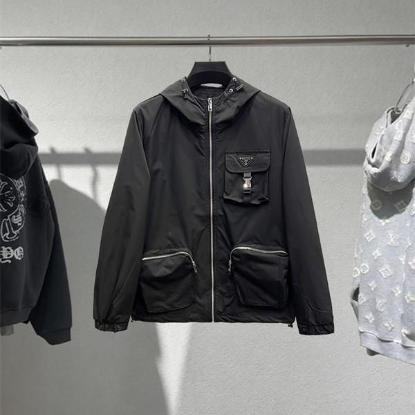 再入荷困難 定番 高級 モード PRADA プラダ コピー ジャケット おすすめ 