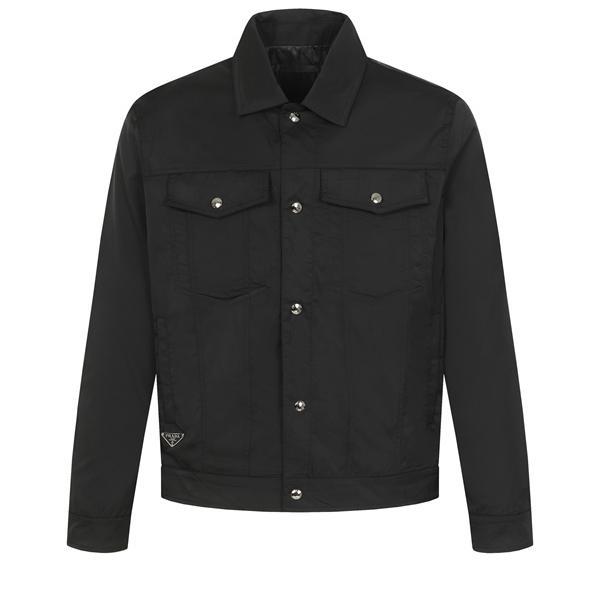 売切必至 軽量仕様 防寒性抜群 ブラック ダウンジャケット PRADA プラダ コピー