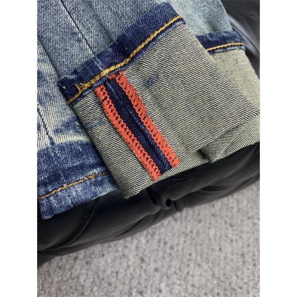 トレンド ヴィンテージ感 色落ち加工 定番 PRADA プラダ コピー デニムパンツ