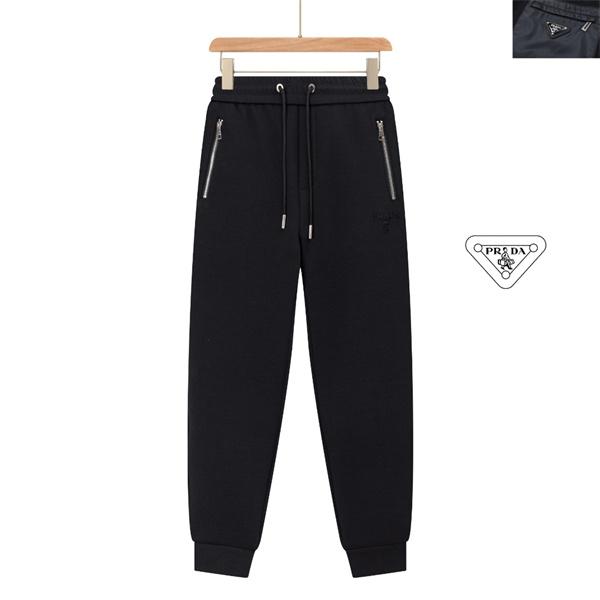 PRADA プラダ コピー 高評価 ミニマル美学 大人映え スウェットパンツ