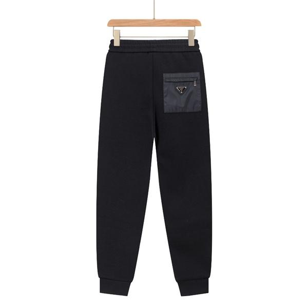 PRADA プラダ コピー 高評価 ミニマル美学 大人映え スウェットパンツ