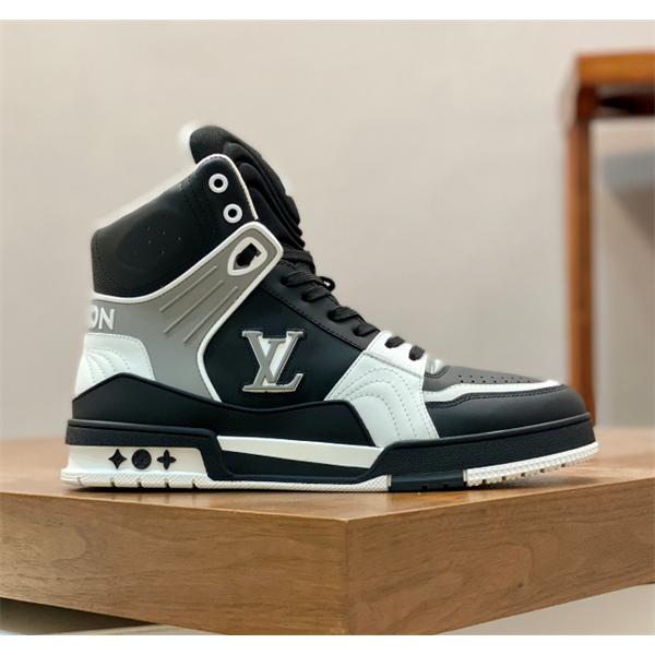 輝かしい 人気高いアイテム ルイ ヴィトンハイトップシューズ コピー LOUIS VUITTON 見た目が良い_激安(日本最大級)