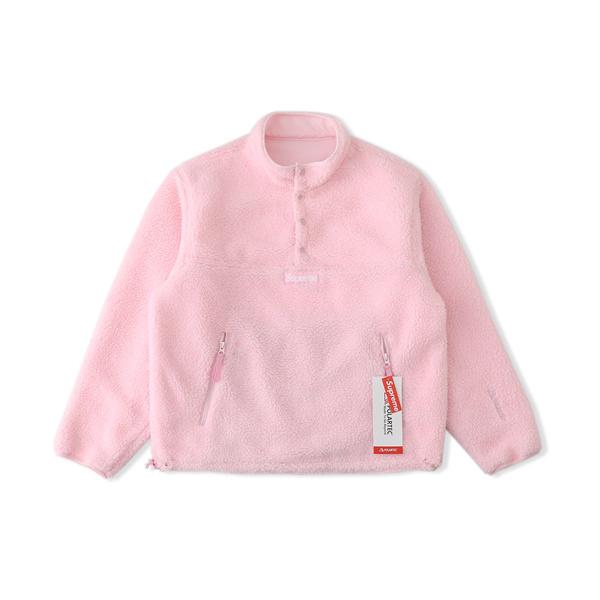 Supreme POLARTEC コラボFW25 WEEK8 Polartec Shearling Reversible Pullover 　リバーシブル シュプリームスウェットコピー上品激安(日本最大級)